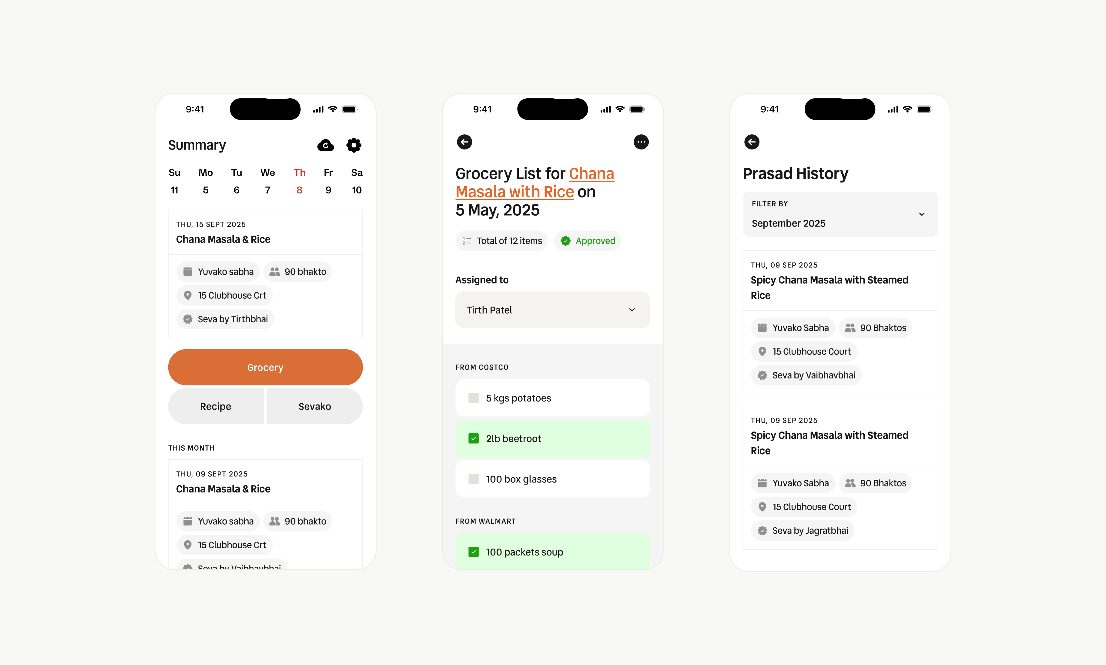 Prabodham Prasad - Logistics and task management interface for social impact