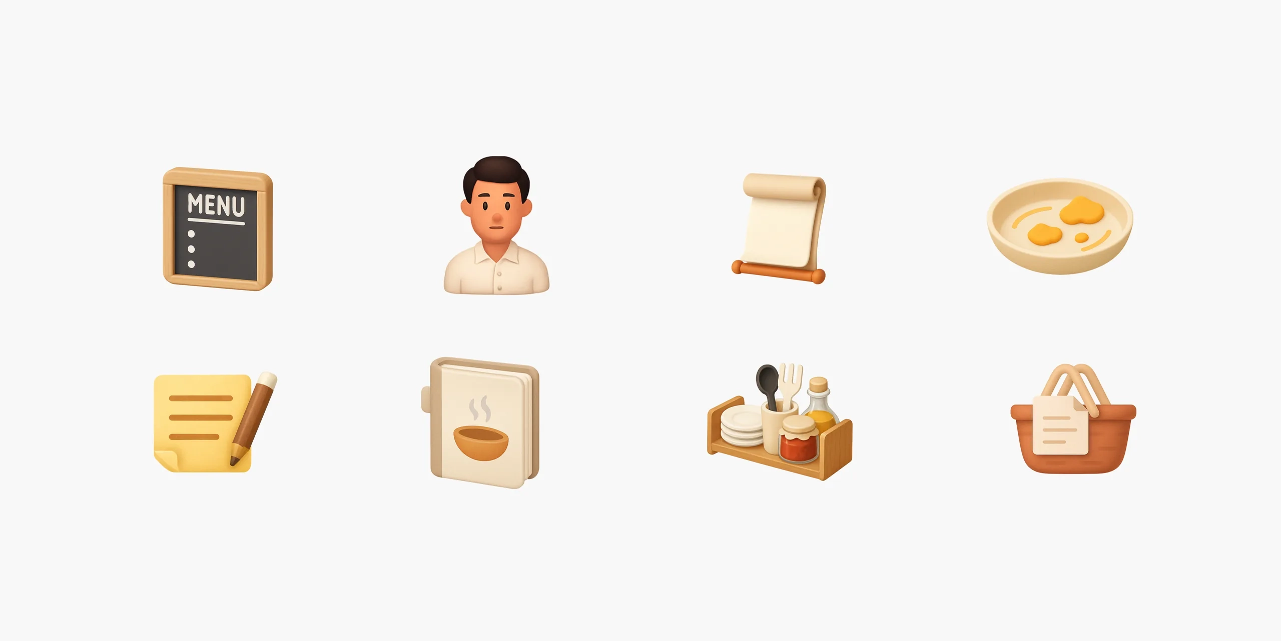 Playful empty state illustrations