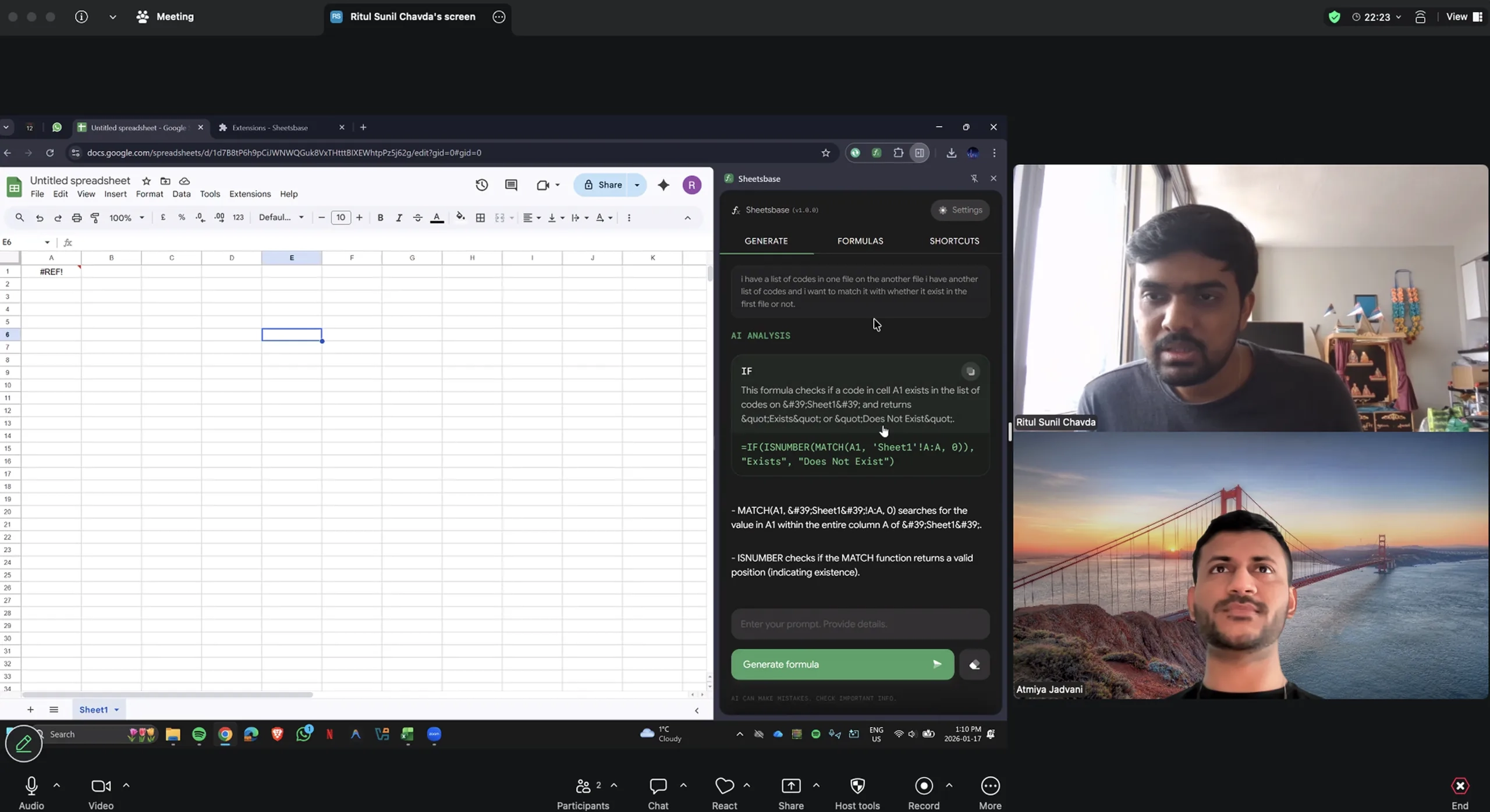 User feedback and testing results